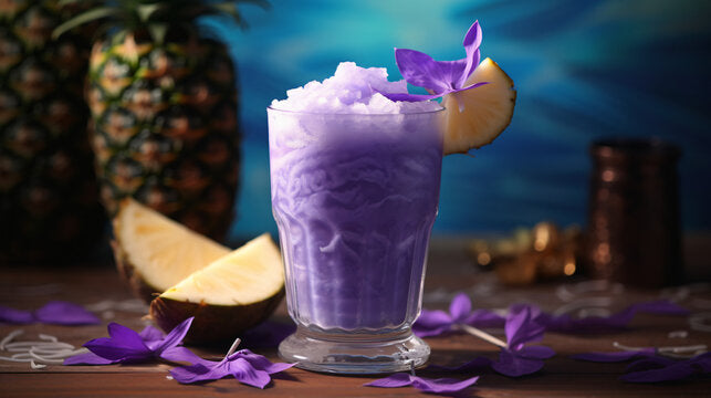 Ube Colada Cocktail