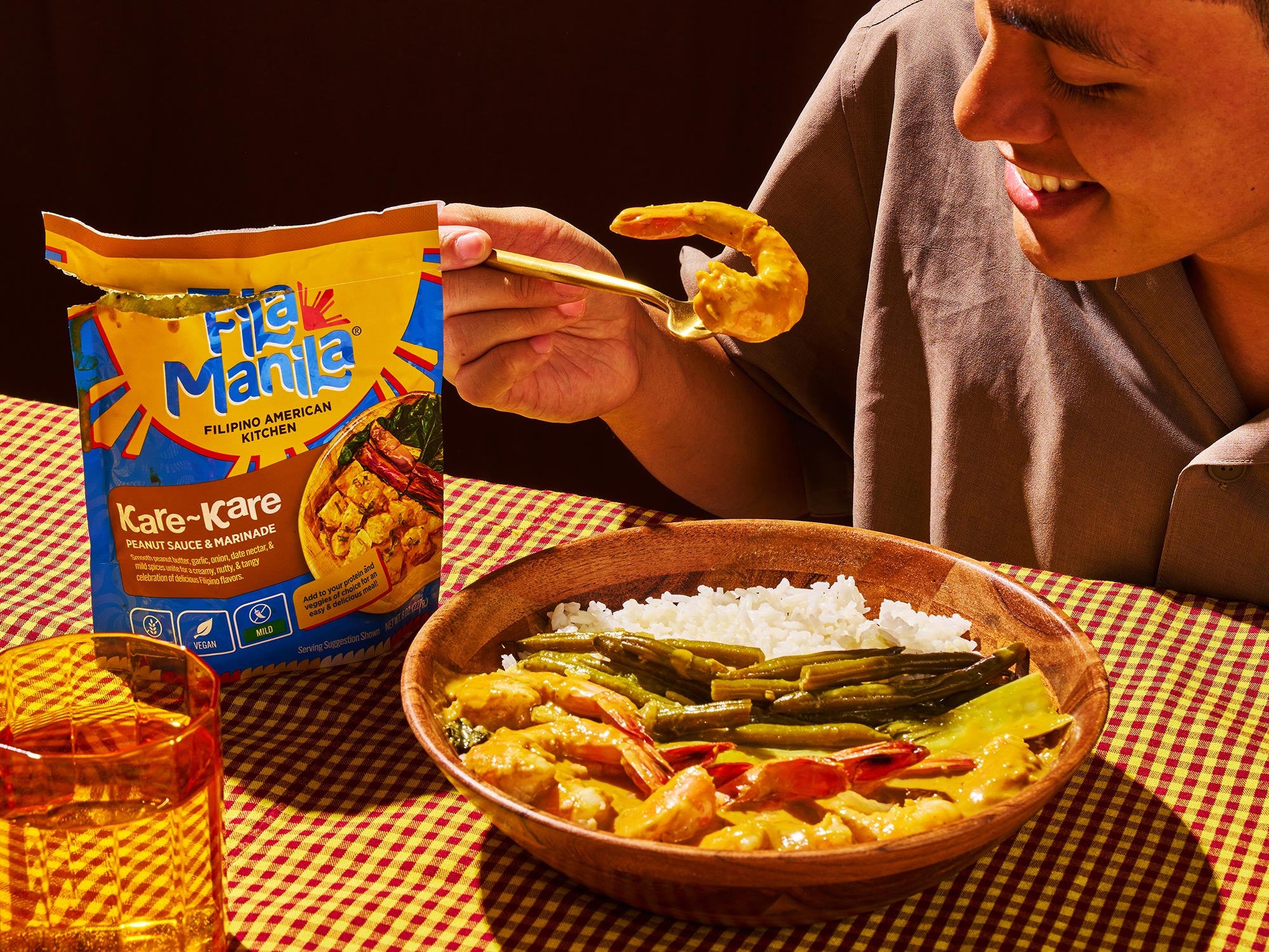 Kare Kare with dish