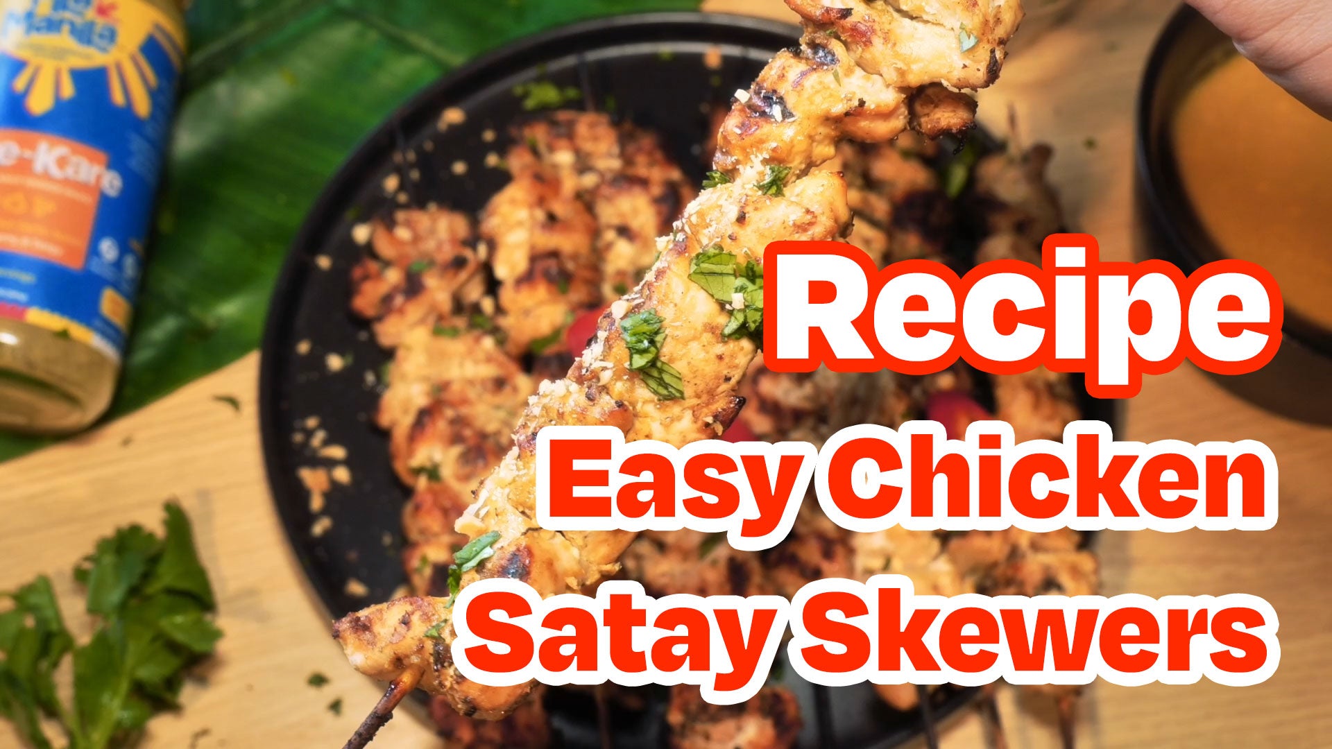 EASY & TASTY Chicken Satay Skewers